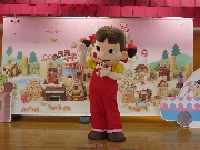 不二家のペコちゃんが遊びに来てくれました😊